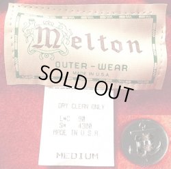 画像6: Deadstock 1990'S Melton Outer Wear メルトン CPO Shirts 赤 Made in USA