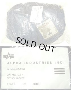 画像6: Deadstock 1993'S ALPHA type VINTAGE MA-1 紺 アルファ フライトJK USA製