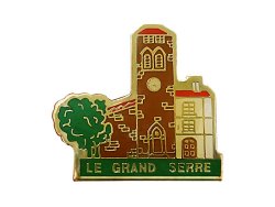 画像1: Vintage Pins（ヴィンテージ・ピンズ） #0289   "LA GRAND SERRE "  France 