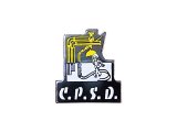 Vintage Pins（ヴィンテージ・ピンズ） #0272 1990'S"C.P.S.D" Made in France