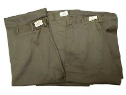 画像1: Deadstock 1940'S US.NAVAL CLOTHING FACTORY Utility Trousers CHL W30