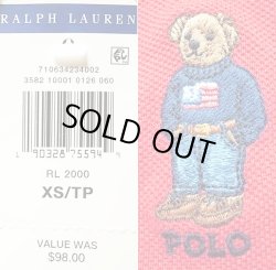 画像5: POLO BEAR by RALPH LAUREN  ポロ・ベアー ポロシャツ 赤 ラルフ・ローレン