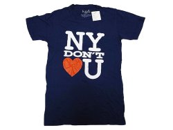 画像1: K.i.d. NY DON'T LOVE U Tee-Shirts 100% COTTON 【New York Don't Love You】