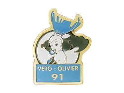 画像1: Vintage Pins（ヴィンテージ・ピンズ） #0338  1990'S  "VERO-OLIVIER" FRANCE
