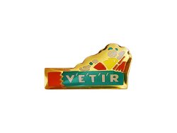 画像1: Vintage Pins（ヴィンテージ・ピンズ） #0371  1990'S  "V E I R " Pins FRANCE