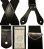 画像3: Filson Tab ‎Suspenders フィルソンタブ サスペンダー 本革×平ゴム 黒 アメリカ製 (3)