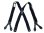 画像1: Filson Tab ‎Suspenders フィルソンタブ サスペンダー 本革×平ゴム 黒 アメリカ製 (1)