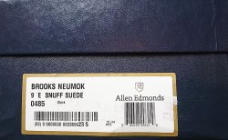 画像12: BROOKS BROTHERS NEUMOK SNUFF SUEDE NOS Made by Allen Edmonds