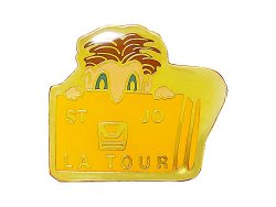 画像1: Vintage Pins（ヴィンテージ・ピンズ） #0422 "ST  JO  LA  TOUR" Pins  France