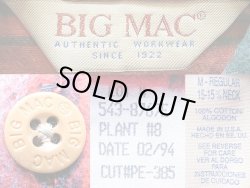 画像7: Deadstock 1994'S Big Mac(J.C.Penney) ヘヴィ・フランネルシャツ アメリカ製 #3