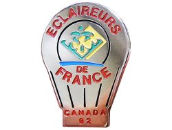 画像1: Vintage Pins（ヴィンテージ・ピンズ） #0451 "ECLAIREURS DE FRANCE" Pins FR