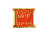 Vintage Pins（ヴィンテージ・ピンズ） #0465 "LE JARDIN ROMAIN" Pins  FRANCE