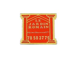 画像1: Vintage Pins（ヴィンテージ・ピンズ） #0465 "LE JARDIN ROMAIN" Pins  FRANCE