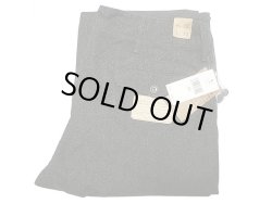 画像1: Double RL(RRL) Salt&Paper Work Trousers Vintage加工 黒シャンブレーワークパンツ