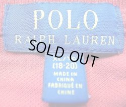 画像5: POLO BEAR by RALPH LAUREN  ポロ・ベアー ポロシャツ 赤 ラルフ・ローレン