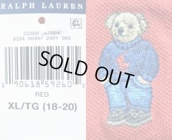 画像6: POLO BEAR by RALPH LAUREN  ポロ・ベアー ポロシャツ 赤 ラルフ・ローレン