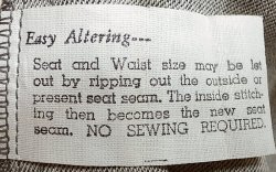 画像7: Deadstock 1954'S Dickies Peg-Top Pants ディッキーズ ペグパンツ アメリカ製 