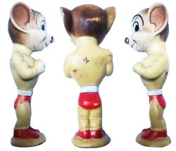 画像3: Mighty Mouse Rubber Doll CBS 1955-1967'S マイティ・マウス ラバードール