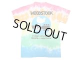WOODSTOCK MUSIC FESTIVAL T-Shirts 【3Days of PEACE & MUSIC】Tie Dye