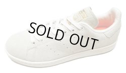画像2: ADIDAS STAN SMITH BA7441 Chalk White/Gold アディダス スタン・スミス 箱付