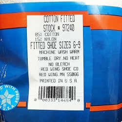 画像10: Deadstock 1990'S RED WING WORK Socks レッドウイング  アメリカ製