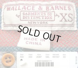 画像4: WALLACE & BARNES by J.Crew Plaid Flannel Shirts 青緑×赤 へヴィフランネル