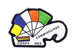 画像1: Vintage Pins（ヴィンテージ・ピンズ） #0596  "COMMISSAIRES  CORPS DES"