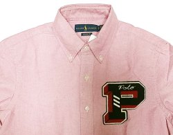 画像3: Ralph Lauren Lettered Oxford B.D. Shirts Classic Fit ラルフ オックスフォード 赤