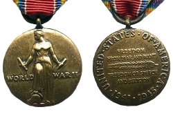 画像3: Deadstock US.Military Pins #629 World War II Victory Medal (US) Pin & Ribbon 