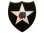 画像1: Deadstock US.Military Pins #668 U.S.Army 2nd Infantry Division　Pin　特大 (1)