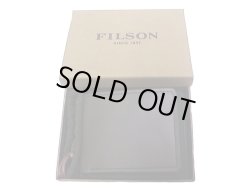 画像1: Filson Bi-Fold Leather Wallet  フィルソン二折 本革 ウオレット アメリカ製 箱付