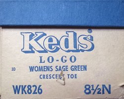 画像6: Deadstock 1970'S Keds LO-GO WK826 CRESCENT TOE ケッズ ロゴ SG 箱付 