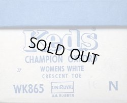 画像6: Deadstock 1970'S Keds CHAMPION OXFORD CRESCNT TOE ケッズ 白 箱付 