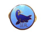 Deadstock US.Military Pins #8 SEAL 2 Naval Special Warfare Group Pin (D)