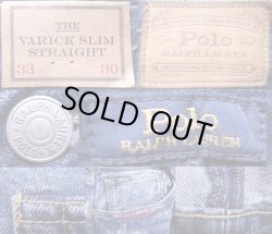 画像6: POLO Ralph Lauren VARICK SLIM STRIGHT JEANS Vintage加工 ポロ・ラルフ