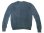 画像2: POLO Ralph Lauren Indigo Cotton Cable Sweater ケーブル編み Vintage加工