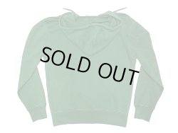 画像2: J.CREW Zip Hoodie Vintage ジェイ・クルー ジップ・パーカー 緑 ヴィンテージ加工　