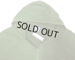 画像4: J.CREW Zip Hoodie Vintage ジェイ・クルー ジップ・パーカー 緑 ヴィンテージ加工　