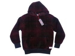 画像1: Levi's X Justin Timberlake Fresh Leaves Deep Pile Fleece Hoodie Pullover