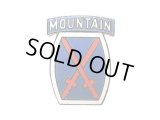 Deadstock US.Military Pins #710 U.S.Army 10th Mountain Division 山岳師団 