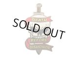 Deadstock US.Military Pins #713 USMC Death Before Dishonor Special Forces