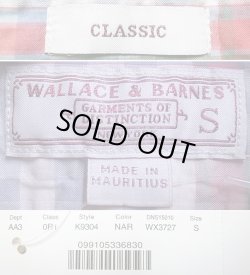 画像6: WALLACE & BARNES Plaid Shirts ウォレス&バーンズ マドラス サッカー生地