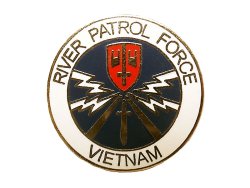 画像1: Deadstock US.Military Pins #762 US.NAVY RIVER PATROL FORCE Vietnam