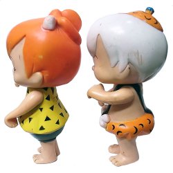 画像4: KENNER PRODUCTS  FLINTSTONES Pebbles and Bamm-Bamm 1980'S 2体