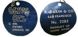 画像10: R.DAKIN & CO. OLIVE OYL Figure 1970'S Vintage デーキン社製 オリーブ