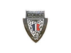 画像1: Vintage Pins（ヴィンテージ・ピンズ） #0786 "CLUB DE TIR POLICE" France Pins