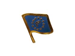 画像1: Vintage Pins（ヴィンテージ・ピンズ） #0801 "The European Flag France" Pin 