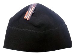 画像1: US.ARMY SYNTHETIC FLEECE CAP BLACK NOS 米軍 フリース帽 黒　