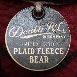 画像8: RRL LIMITED PLAID FLEECE BEAR 56/100 ダブルアールエル リミテッド