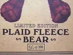 画像10: RRL LIMITED PLAID FLEECE BEAR 56/100 ダブルアールエル リミテッド